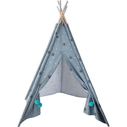 Tipi argent avec son tapis gris - Atmosphera For Kids
