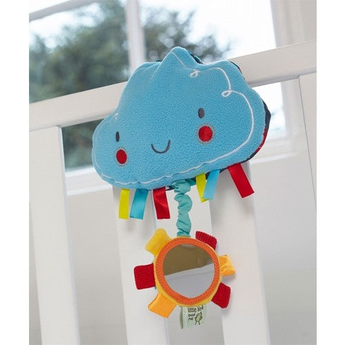 Jouet musical Nuage en tissu Bleu - Little bird told me