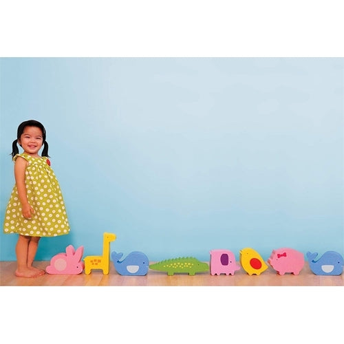 Tirelire en bois Girafe Jaune - Pearhead