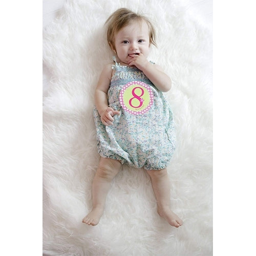 Première Année Autocollants de Ventre Rose - Pearhead