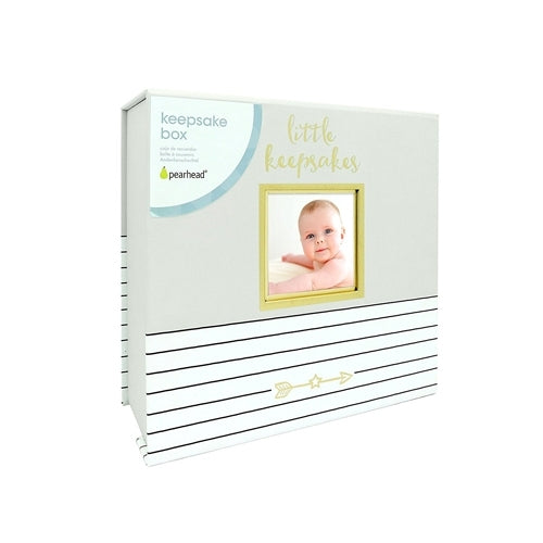 Boite à souvenir de bébé Gris - Pearhead