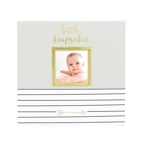 Boite à souvenir de bébé Gris - Pearhead