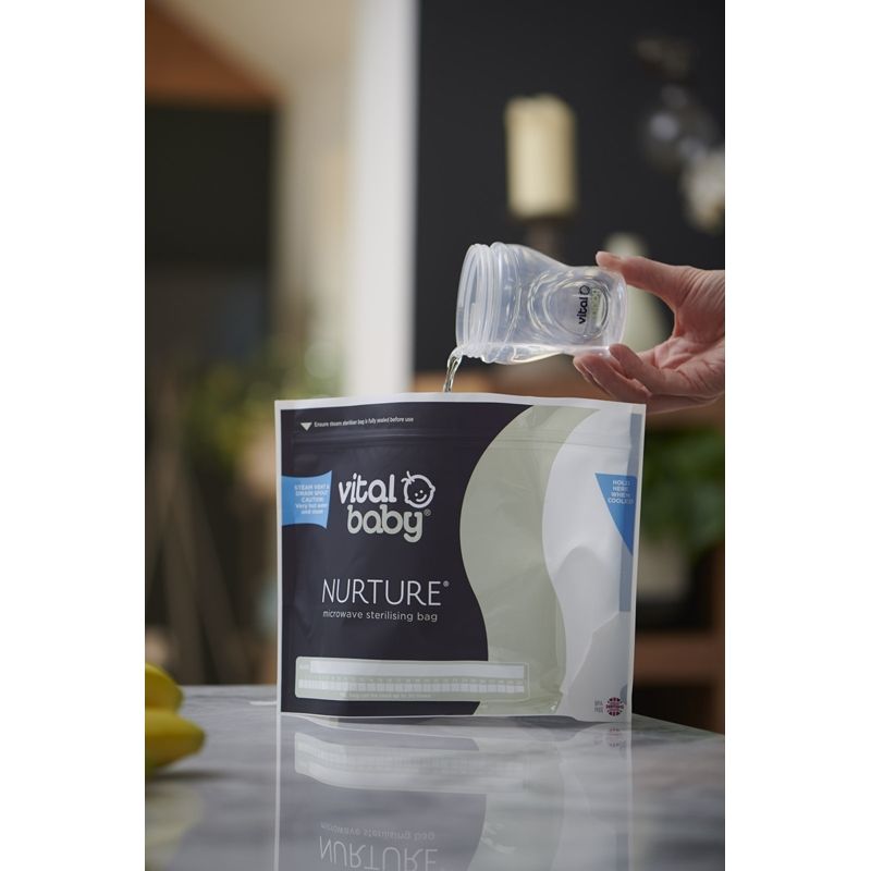 Lot de 5 sacs de stérilisation - Vital Baby