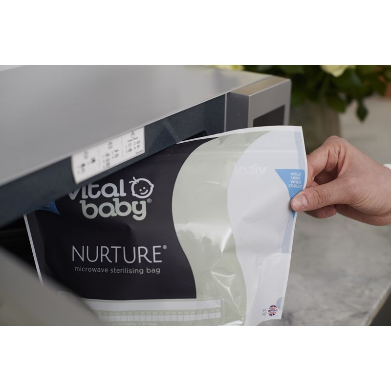 Lot de 5 sacs de stérilisation - Vital Baby