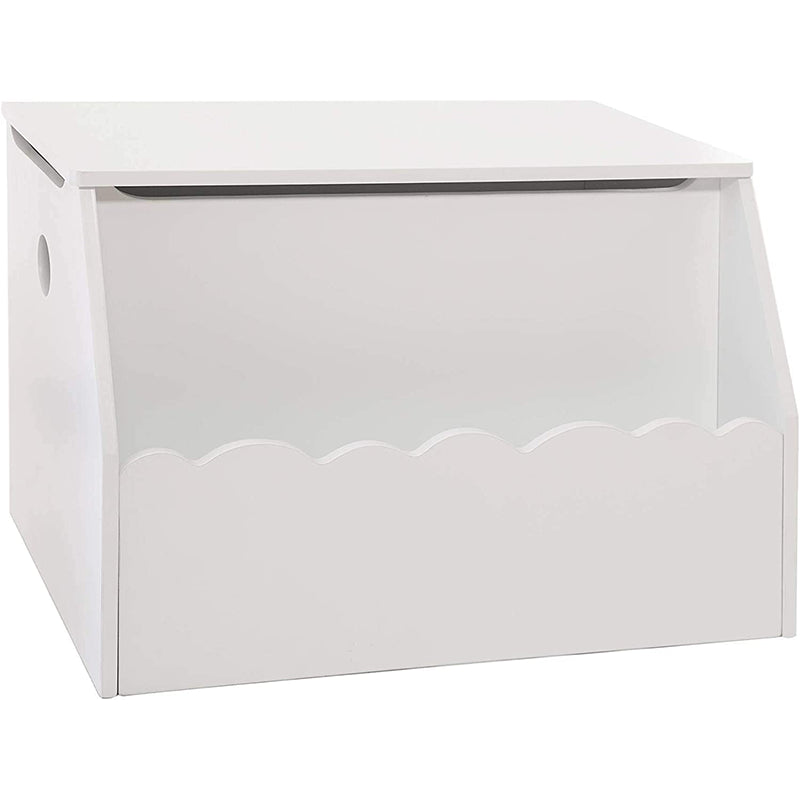 Coffre a jouets bibliothèque blanc - Atmosphera For Kids