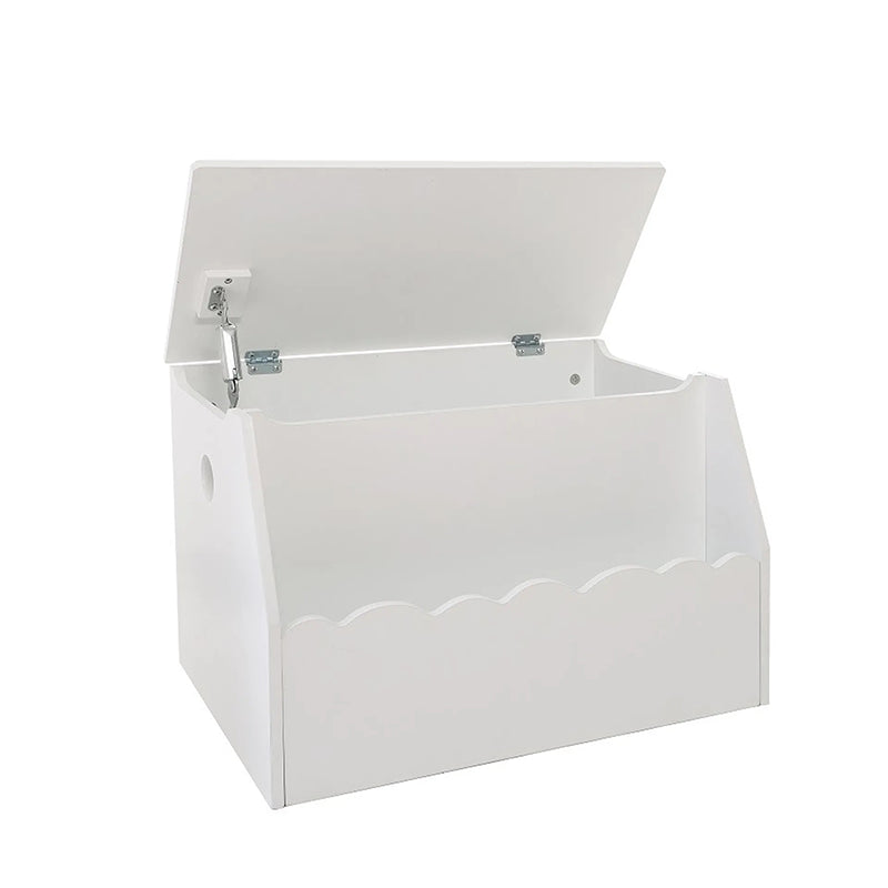 Coffre a jouets bibliothèque blanc - Atmosphera For Kids