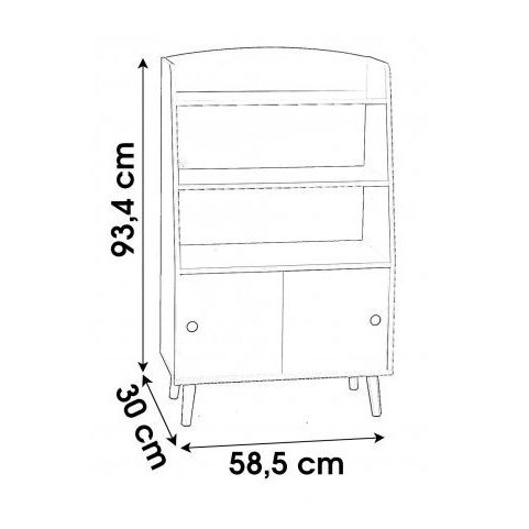 Bibliothèque Sweet pour enfant - Atmosphera For Kids