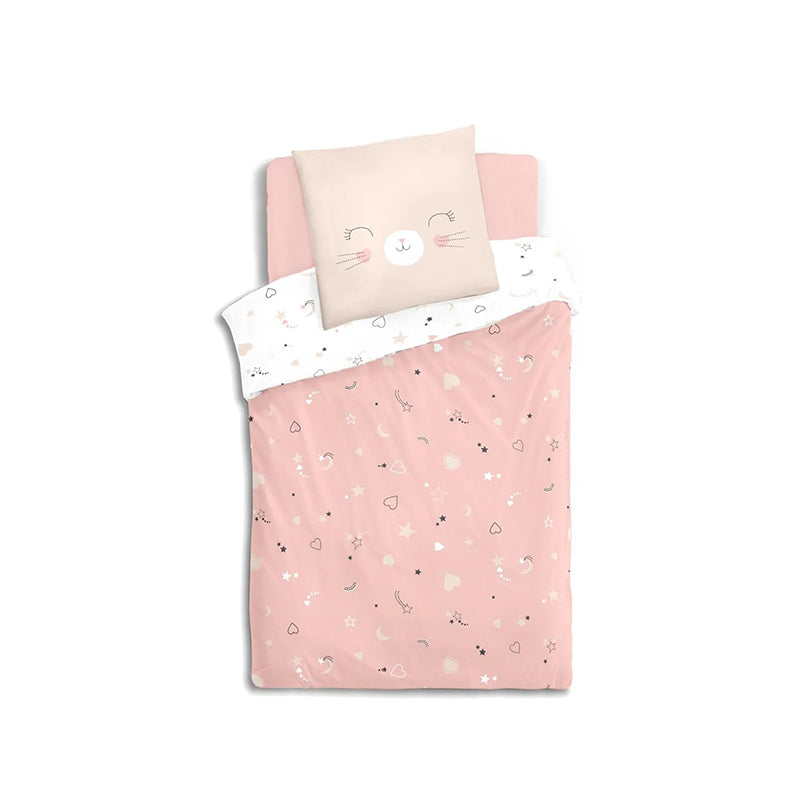 Parure de lit enfant chat 140 x 200 - Atmosphera For Kids