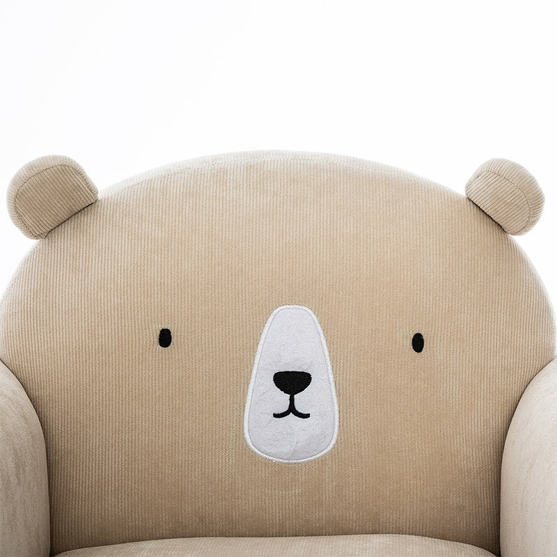 Fauteuil Enfant avec Oreilles d'Ours Beige - Atmosphera For Kids