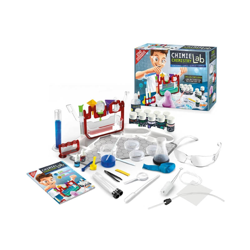 Chimie Lab 200 expériences 8+ - Buki