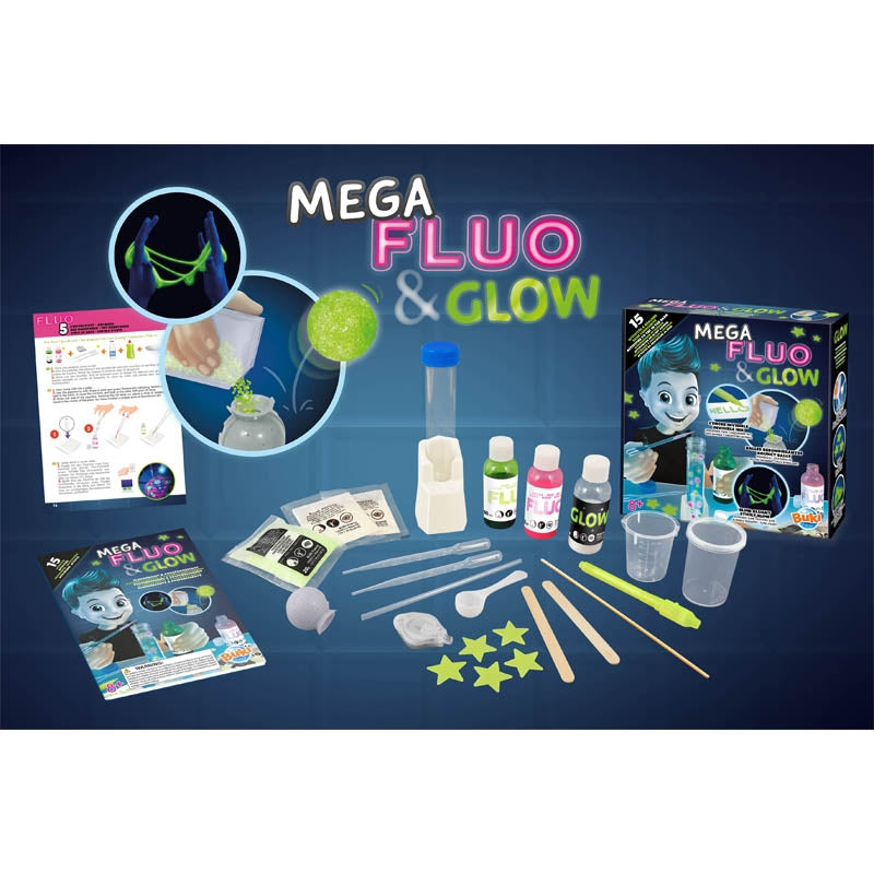 Mega Fluo & Glow 15 activités Buki