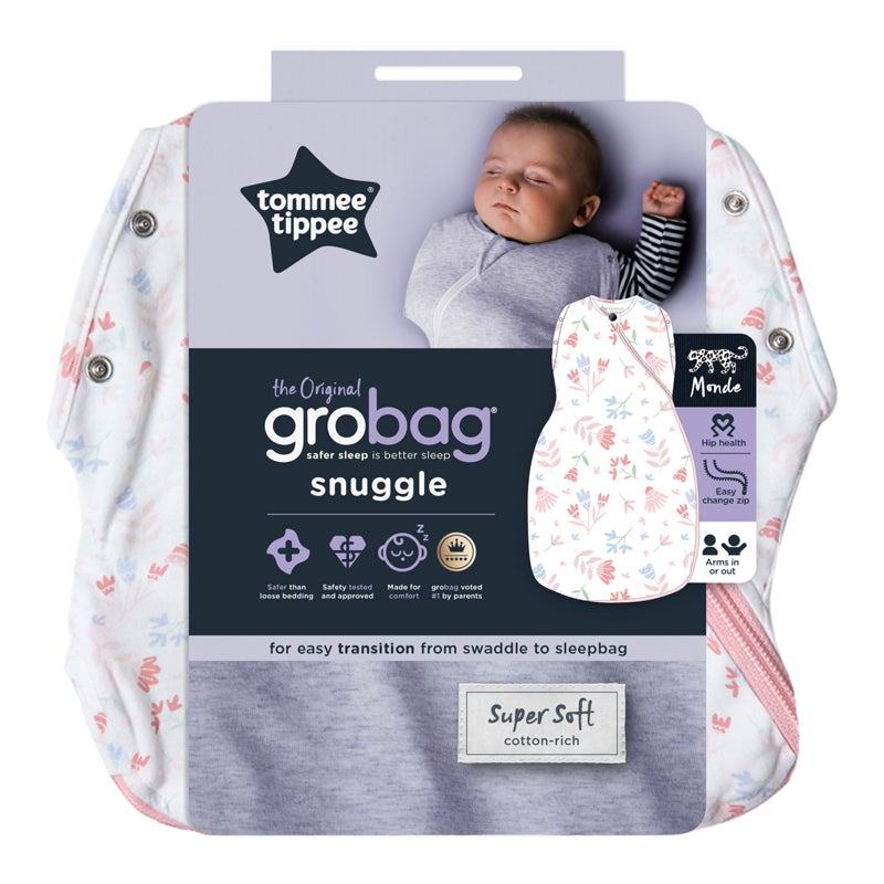 Gigoteuse Grobag 1 TOG Jolis Pétales 3-9m - Tommee Tippee