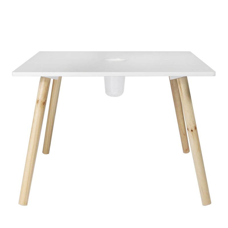 Table avec pot a crayons Gribouille - Home Deco Kids