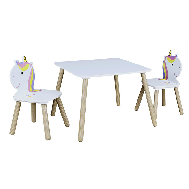 Table et 2 chaises Licorne Lily - Home Deco Kids