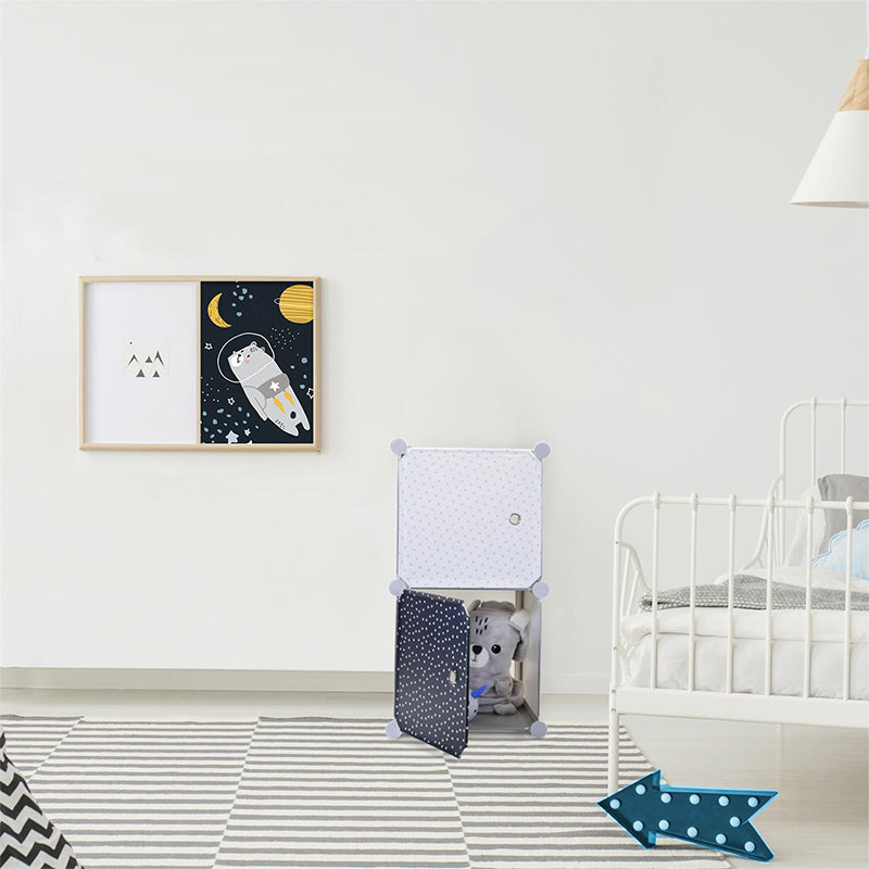 Rangement modulable 2 cubes - Home Deco Kids