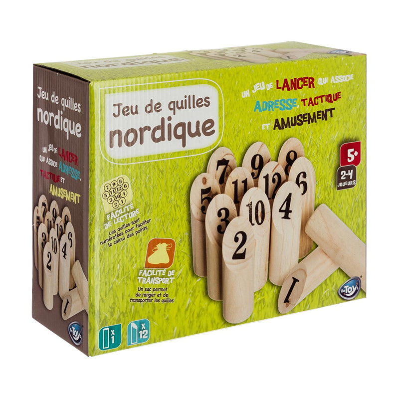 Jeu de quilles en bois - Betoys