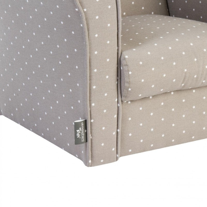 Fauteuil pour enfant Taupe - Atmosphera For Kids