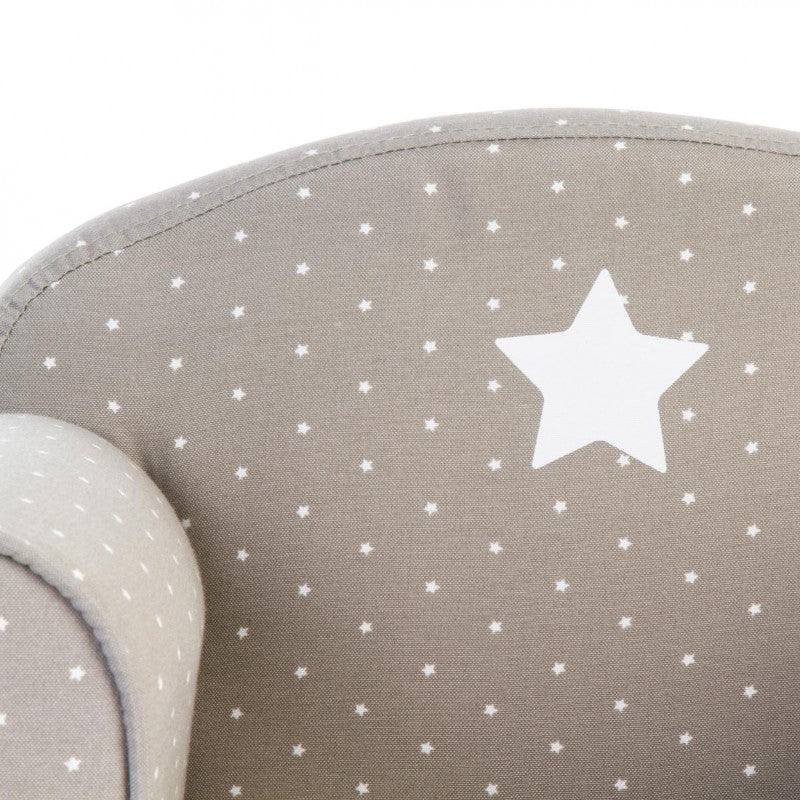 Fauteuil pour enfant Taupe - Atmosphera For Kids