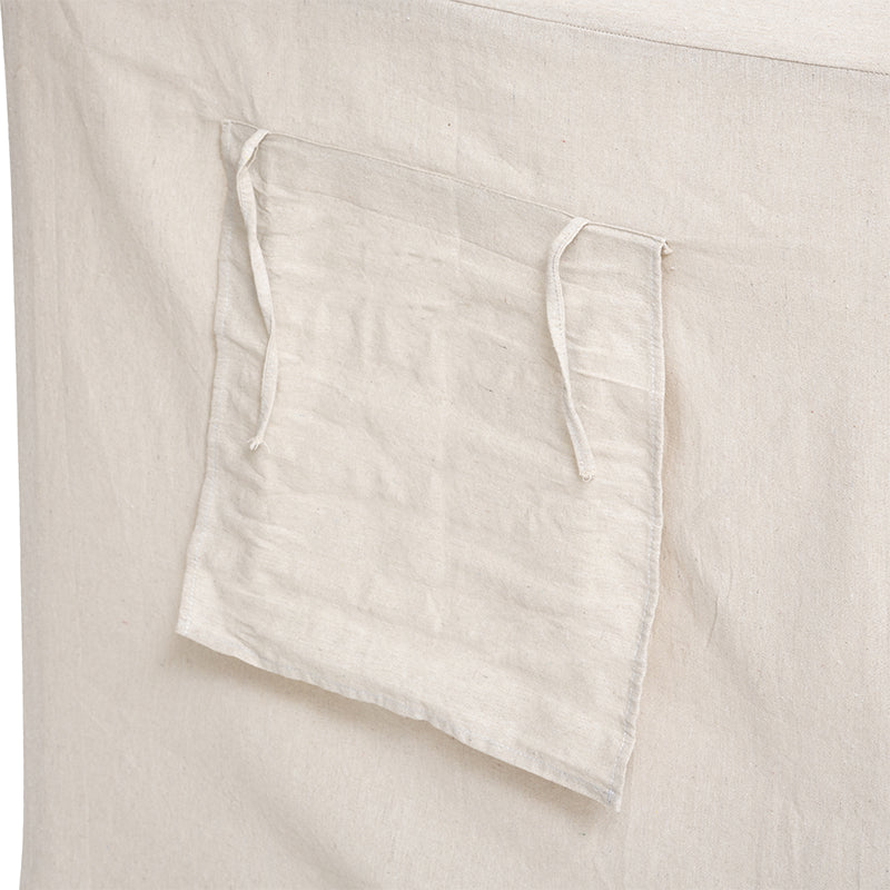 Maison en pin et toile Beige - Atmosphera For Kids