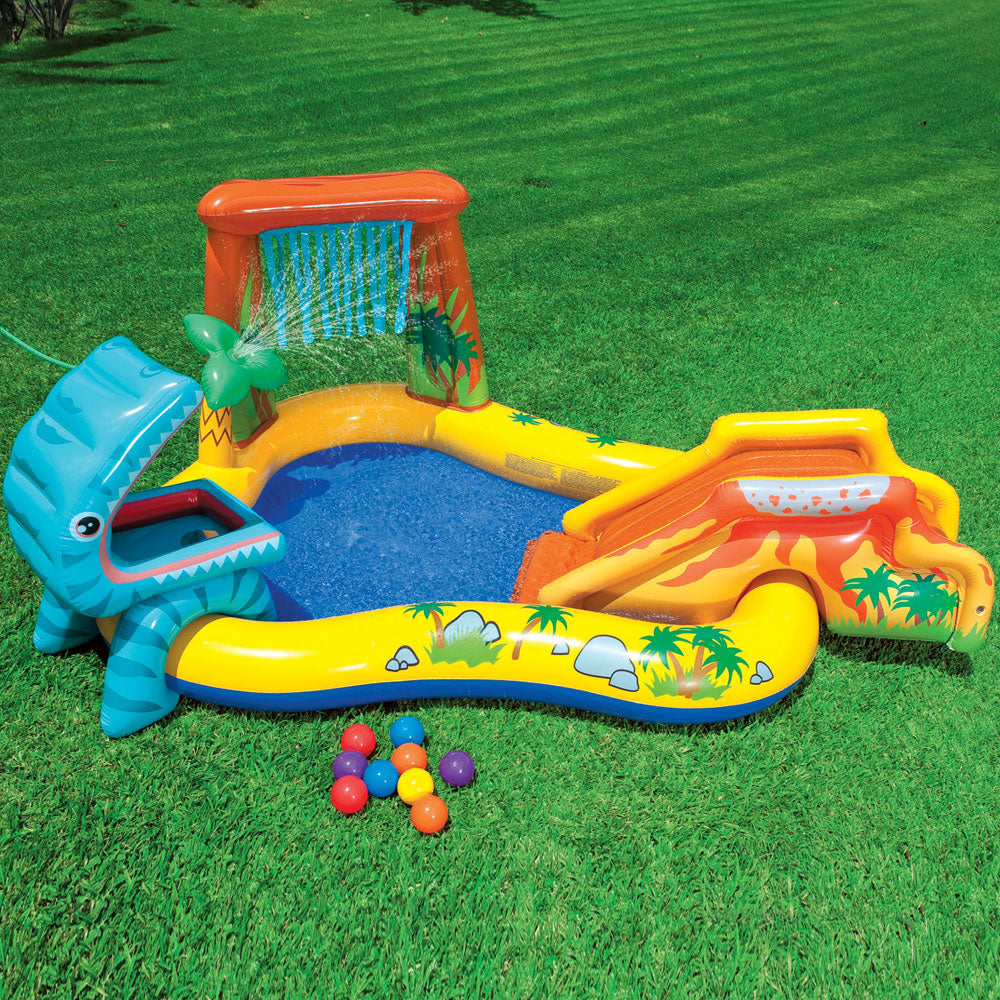 Aire de jeux gonflable Jurassic Dinosaure - Intex
