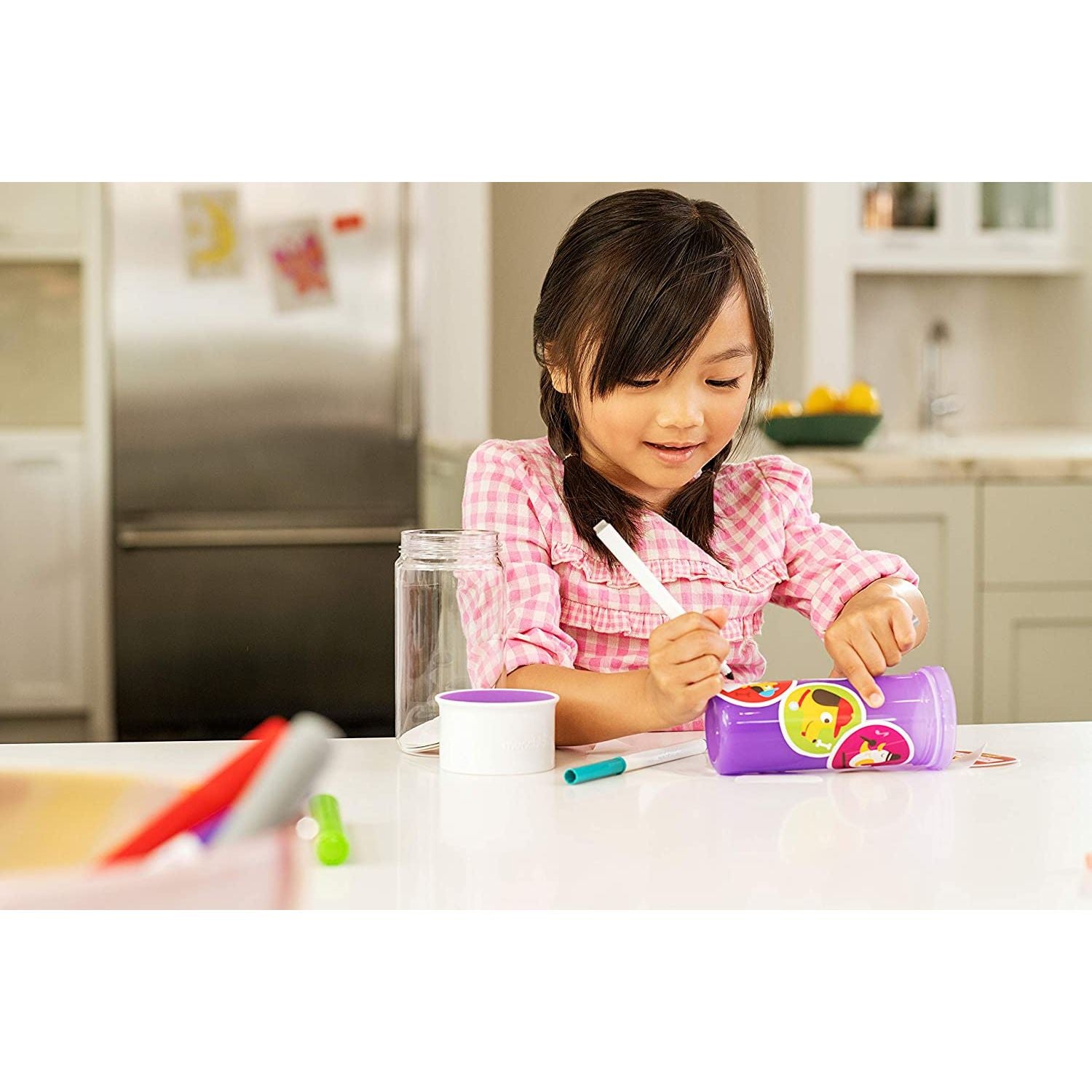 Tasse d’Apprentissage Personnalisable Violet - Munchkin