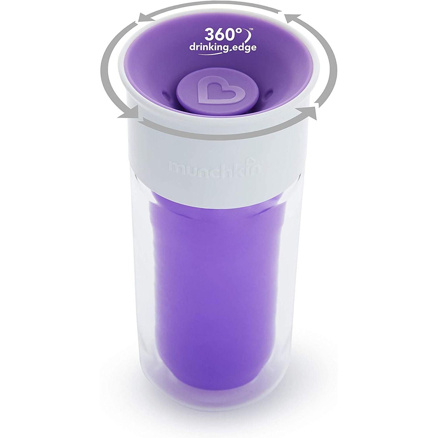Tasse d’Apprentissage Personnalisable Violet - Munchkin