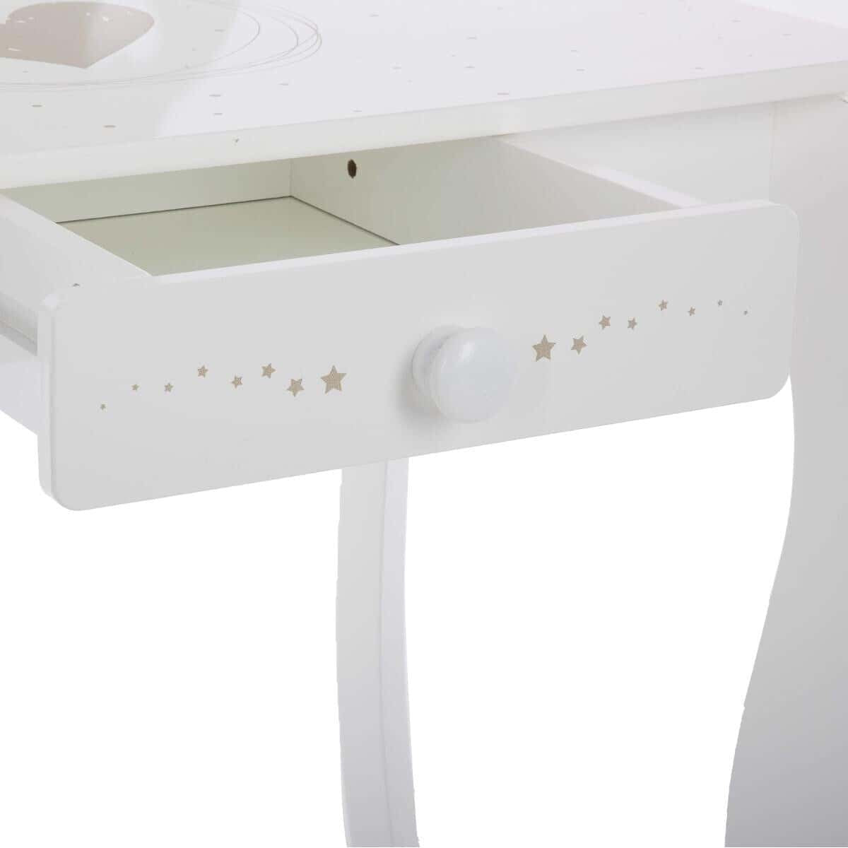 Banc coffre à jouets avec coiffeuse - Atmosphera For Kids