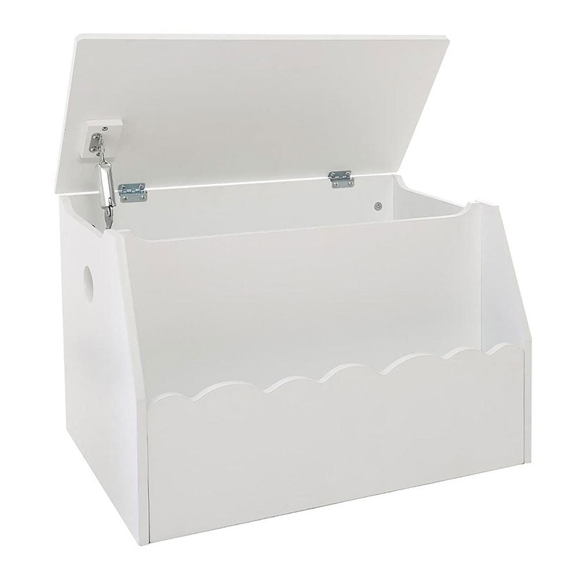 Coffre a jouets bibliothèque blanc - Atmosphera For Kids