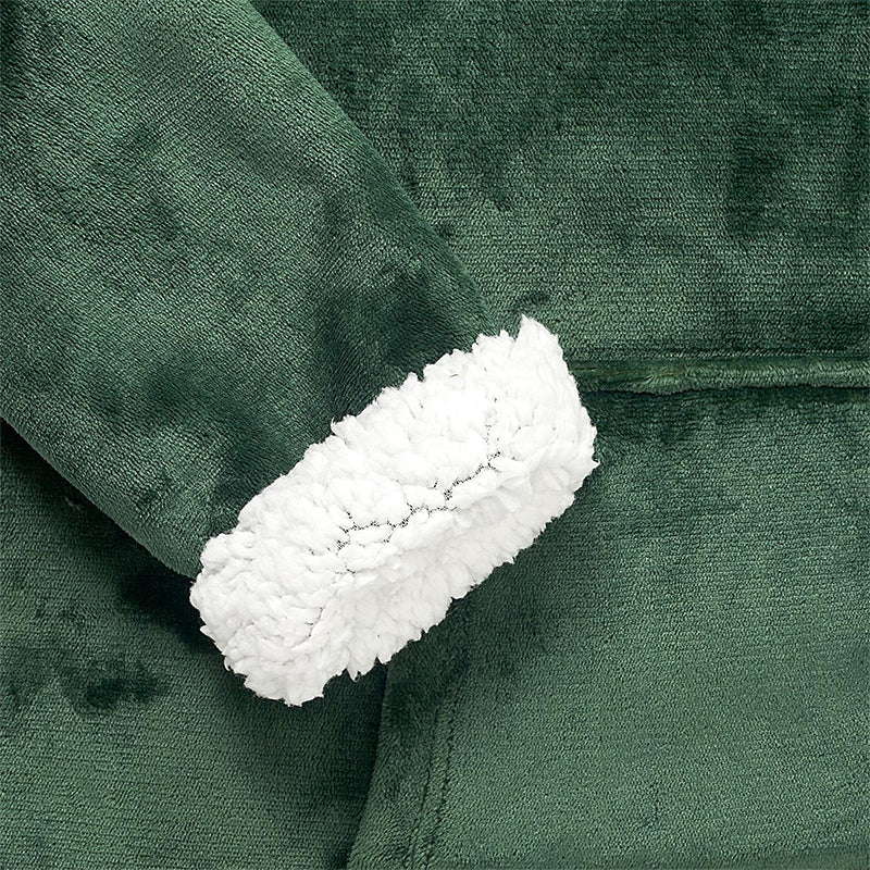 Plaid manche à capuche enfant Dinosaure - Home Deco Kids