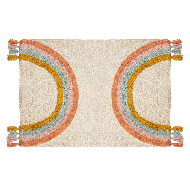 Tapis rectangulaire Arc En Ciel 100x150 - Atmosphera For Kids