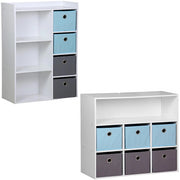 Pack 2 Meubles De Rangement Bleu - Atmosphera For Kids