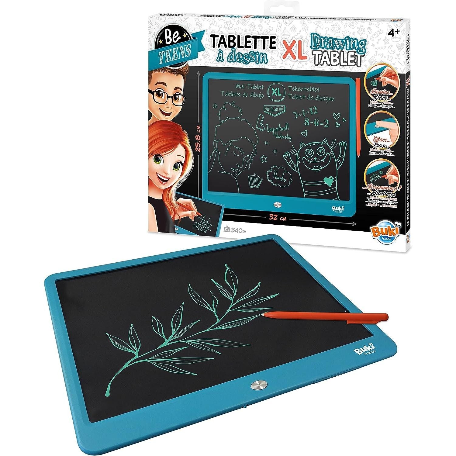 Tablette à dessin XL 4+ - Buki