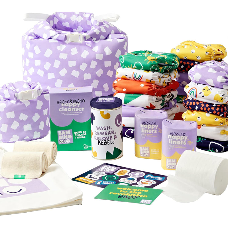 Pack de couches lavables Courage - Bambino Mio