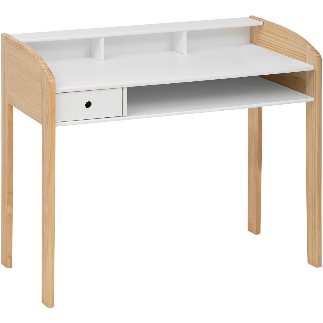 Bureau primaire Tod avec chaise blanc - Atmosphera