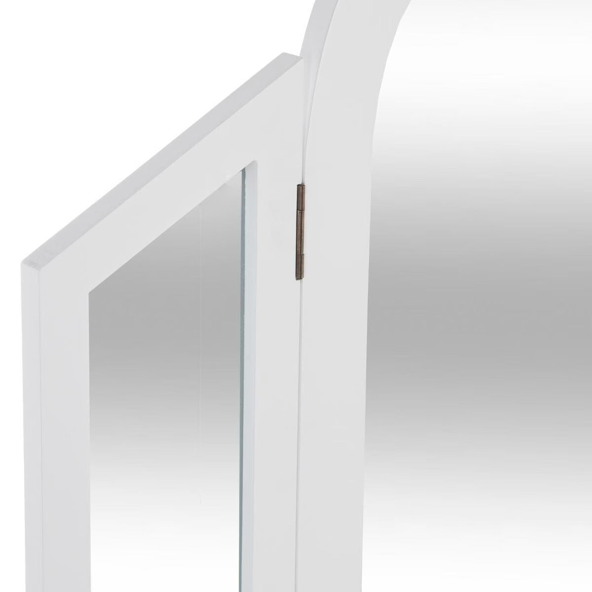 Coiffeuse Blanche Aurell en bois - Atmosphera For Kids