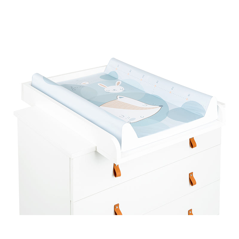 Matelas à langer PVC 70x50 Renard Bleu - Kikka Boo