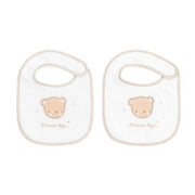 Set de 2 bavoirs bébé Dream Beige - Kikka Boo