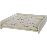 Plan à langer en bois avec matelas inclus Jungle 60x70 - Roba
