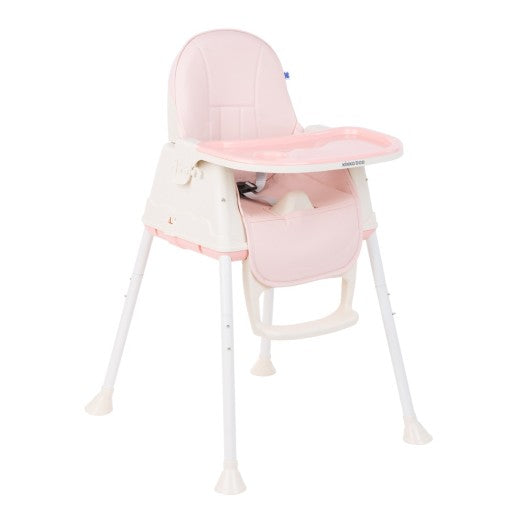 Chaise Haute 3-en-1 Rose - Kikka Boo