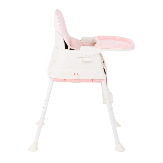 Chaise Haute 3-en-1 Rose - Kikka Boo