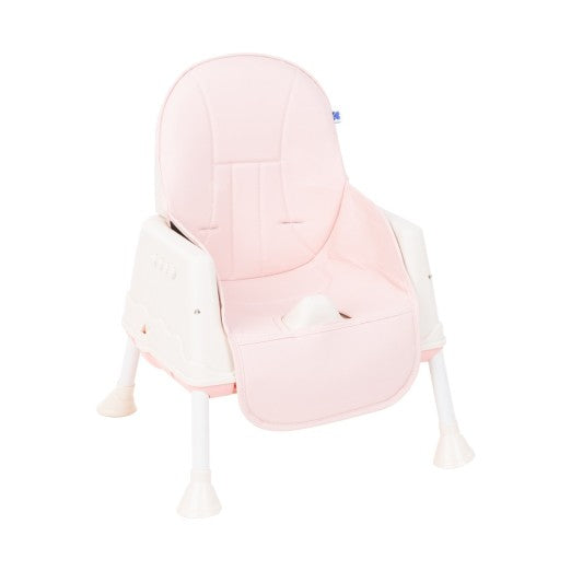 Chaise Haute 3-en-1 Rose - Kikka Boo