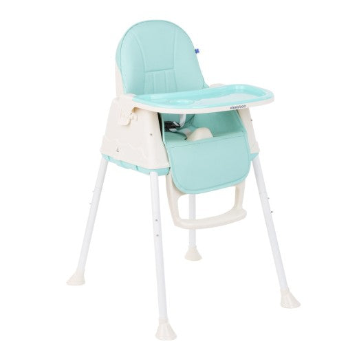 Chaise Haute 3-en-1 Menthe - Kikka Boo