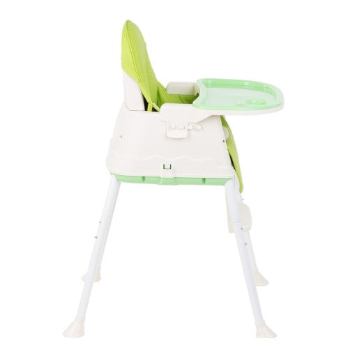 Chaise Haute 3-en-1 Verte - Kikka Boo