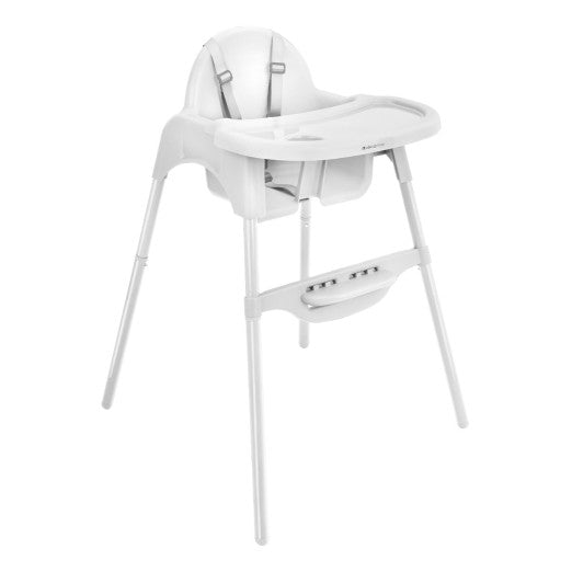 Chaise Haute 2-en-1 Jammy Blanche - Kikka Boo