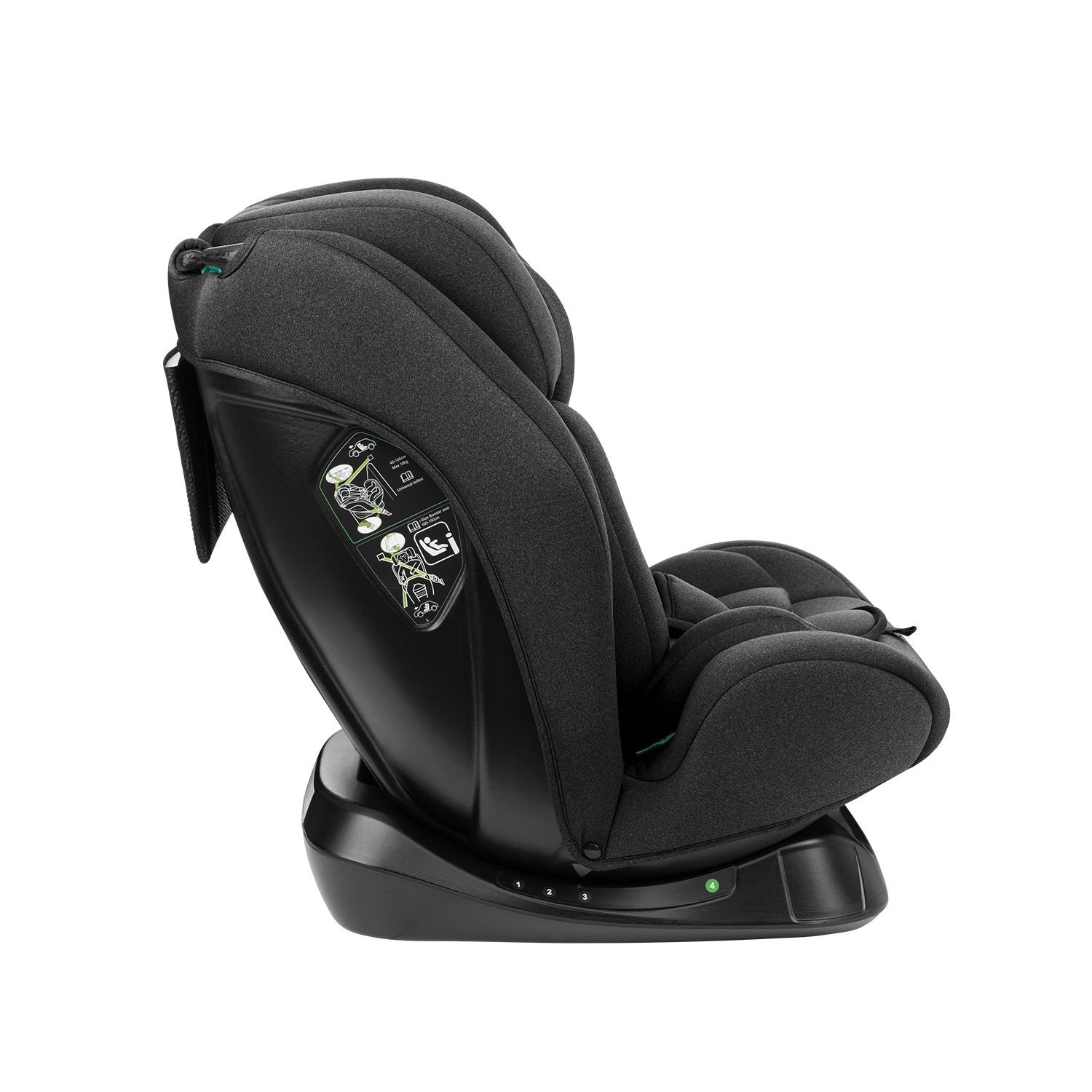 Siège-auto bébé 40-150 i-Explore i-SIZE Noir - KikkaBoo