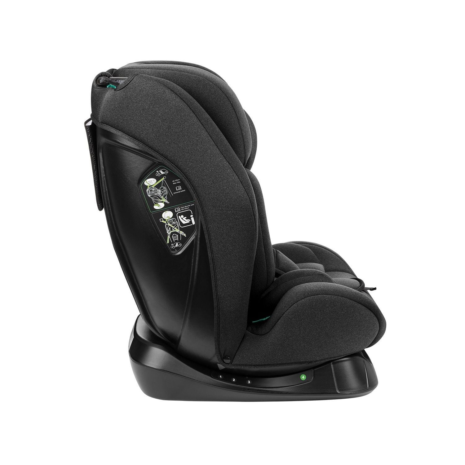 Siège-auto bébé 40-150 i-Explore i-SIZE Noir - KikkaBoo