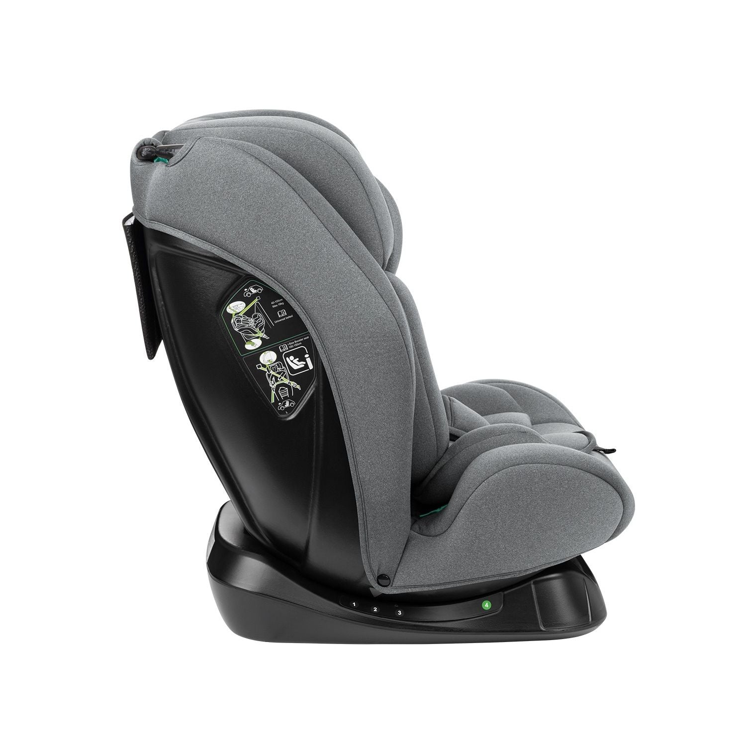 Siège-auto bébé 40-150 i-Explore i-SIZE Gris Foncé - KikkaBoo