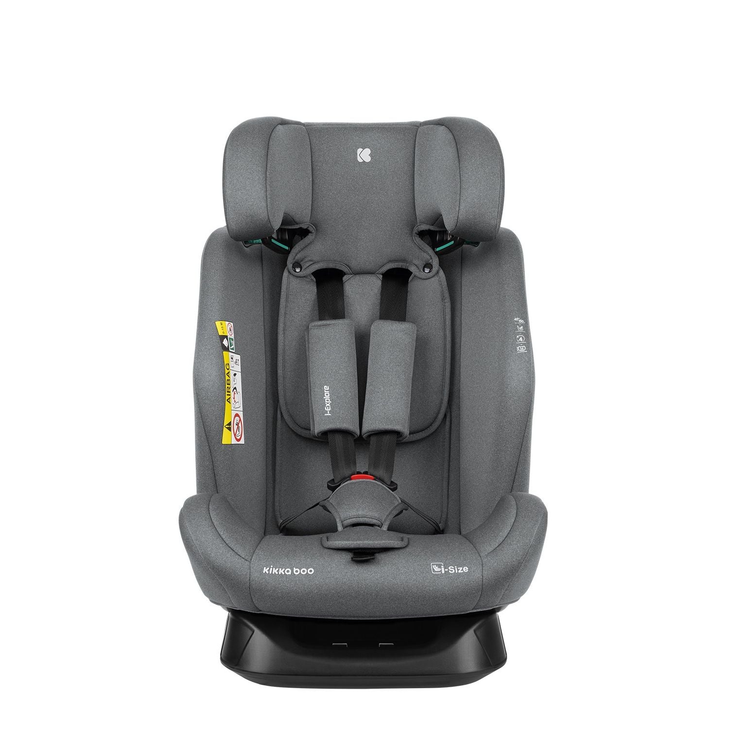 Siège-auto bébé 40-150 i-Explore i-SIZE Gris Foncé - KikkaBoo