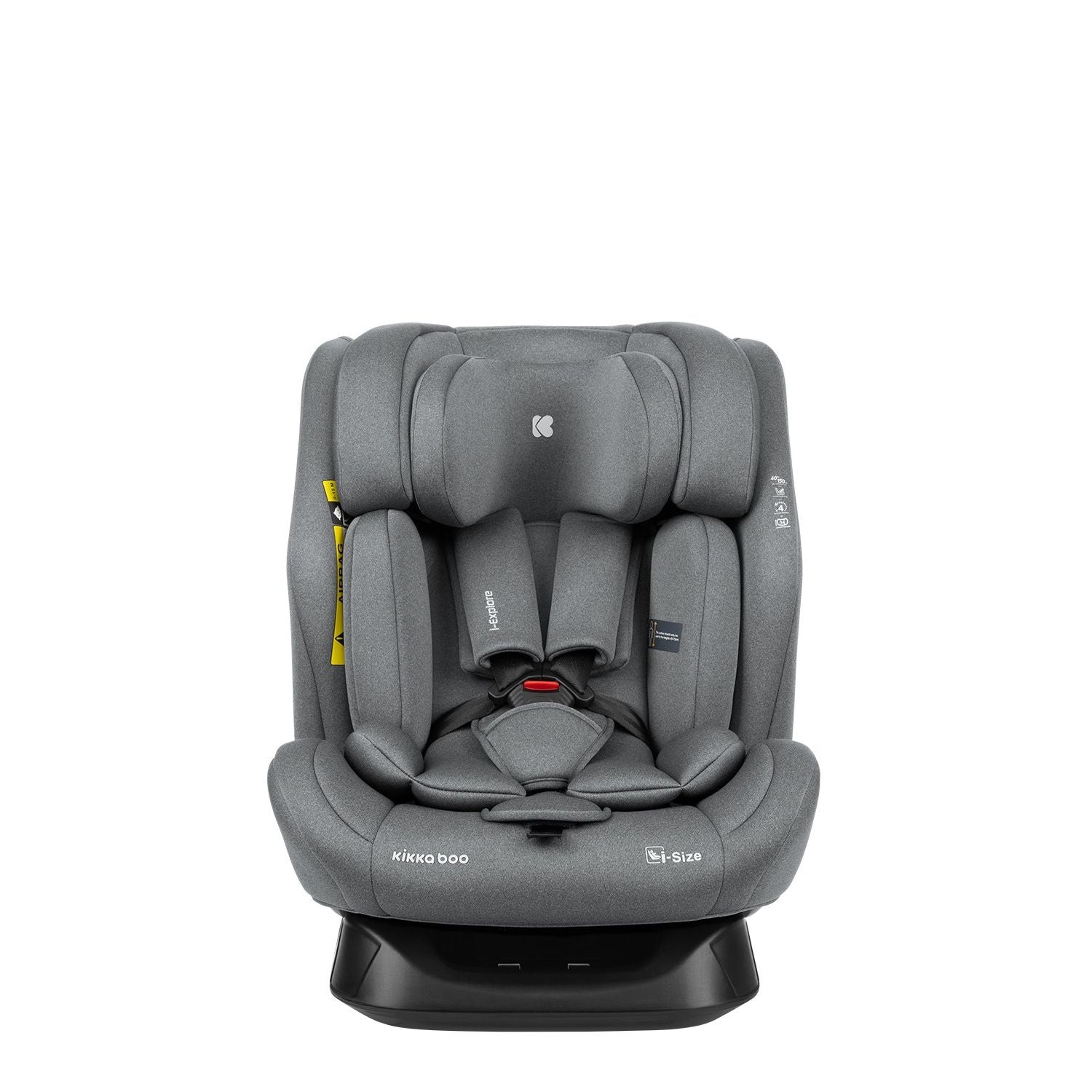 Siège-auto bébé 40-150 i-Explore i-SIZE Gris Foncé - KikkaBoo