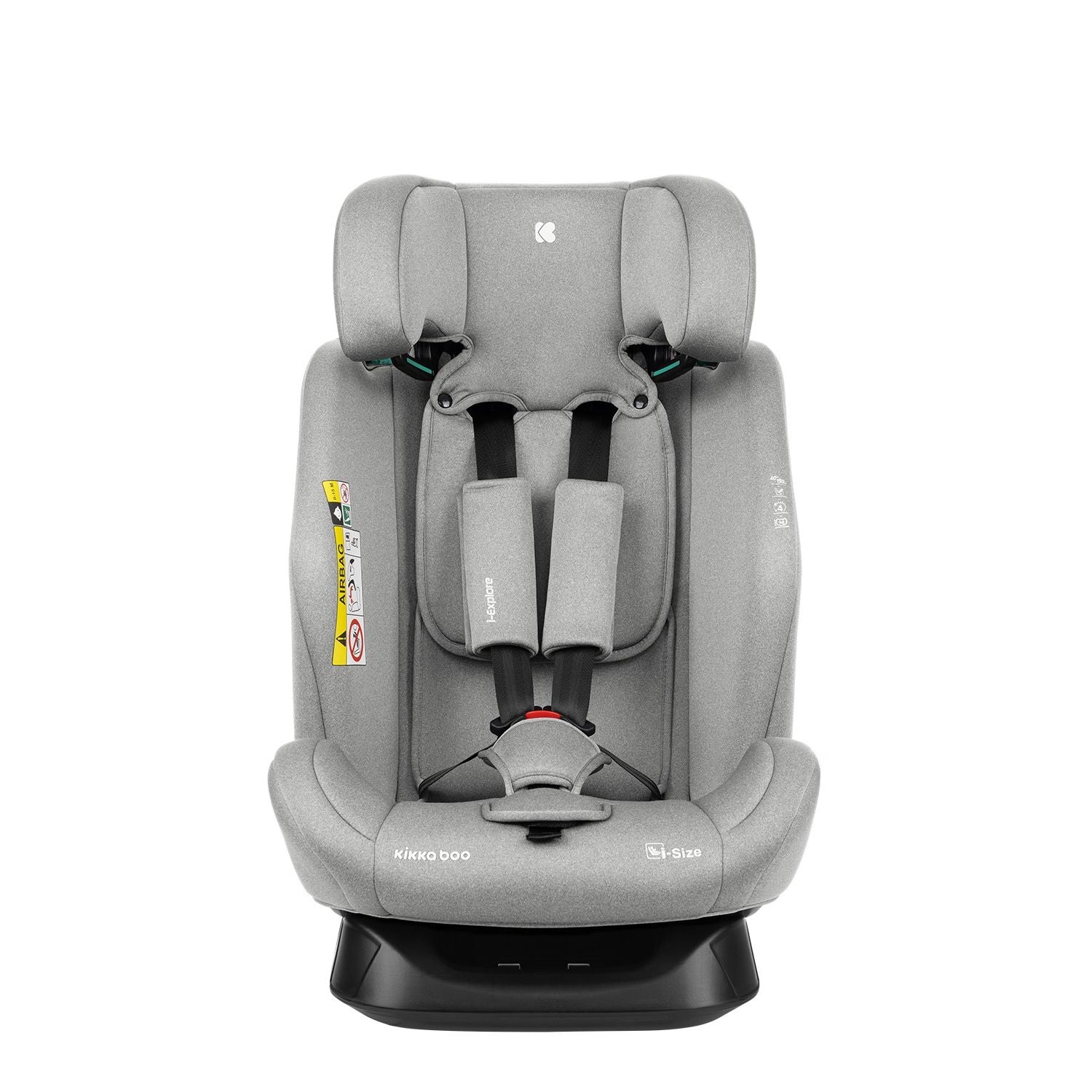 Siège-auto bébé 40-150 i-Explore i-SIZE Gris Clair - KikkaBoo